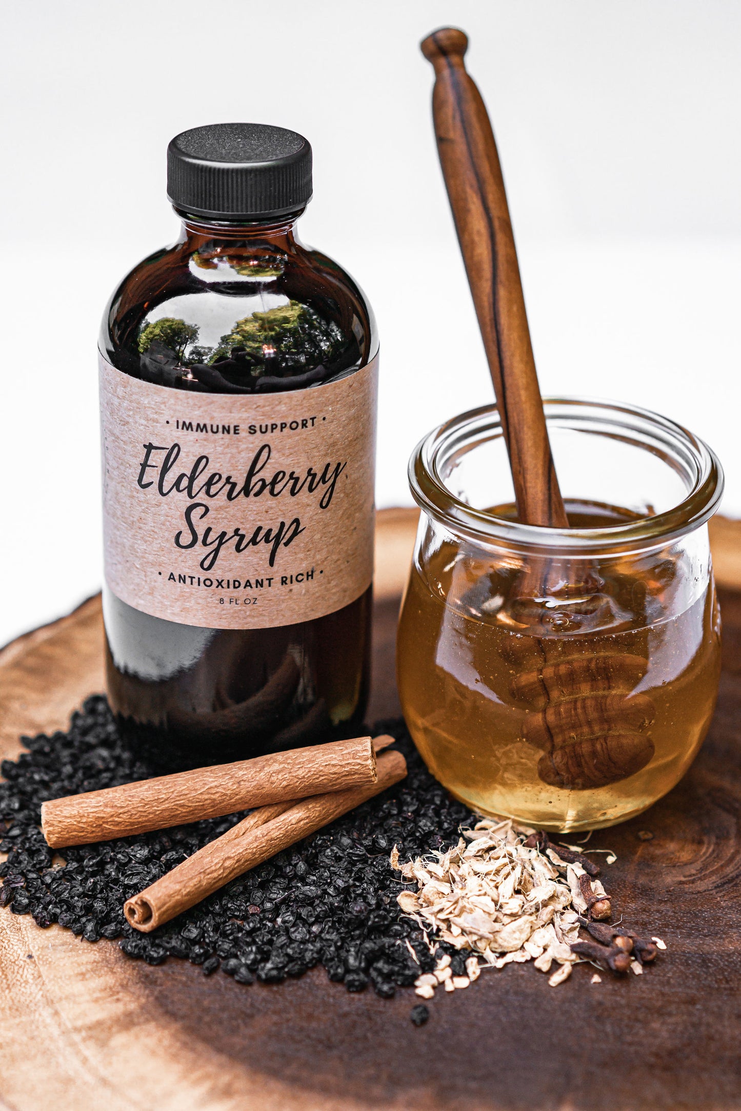 8 oz Elderberry Syrup