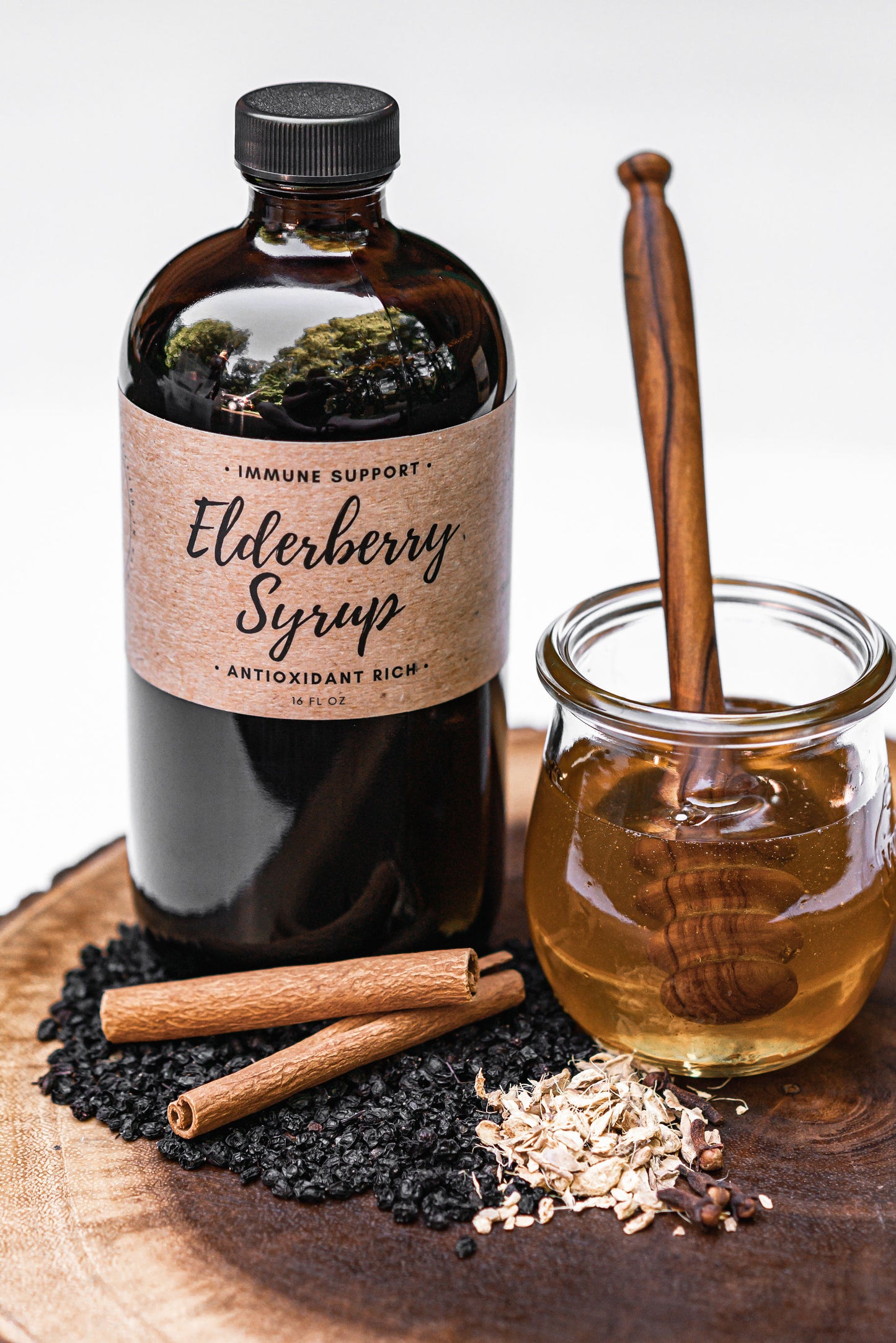 16 oz Elderberry Syrup