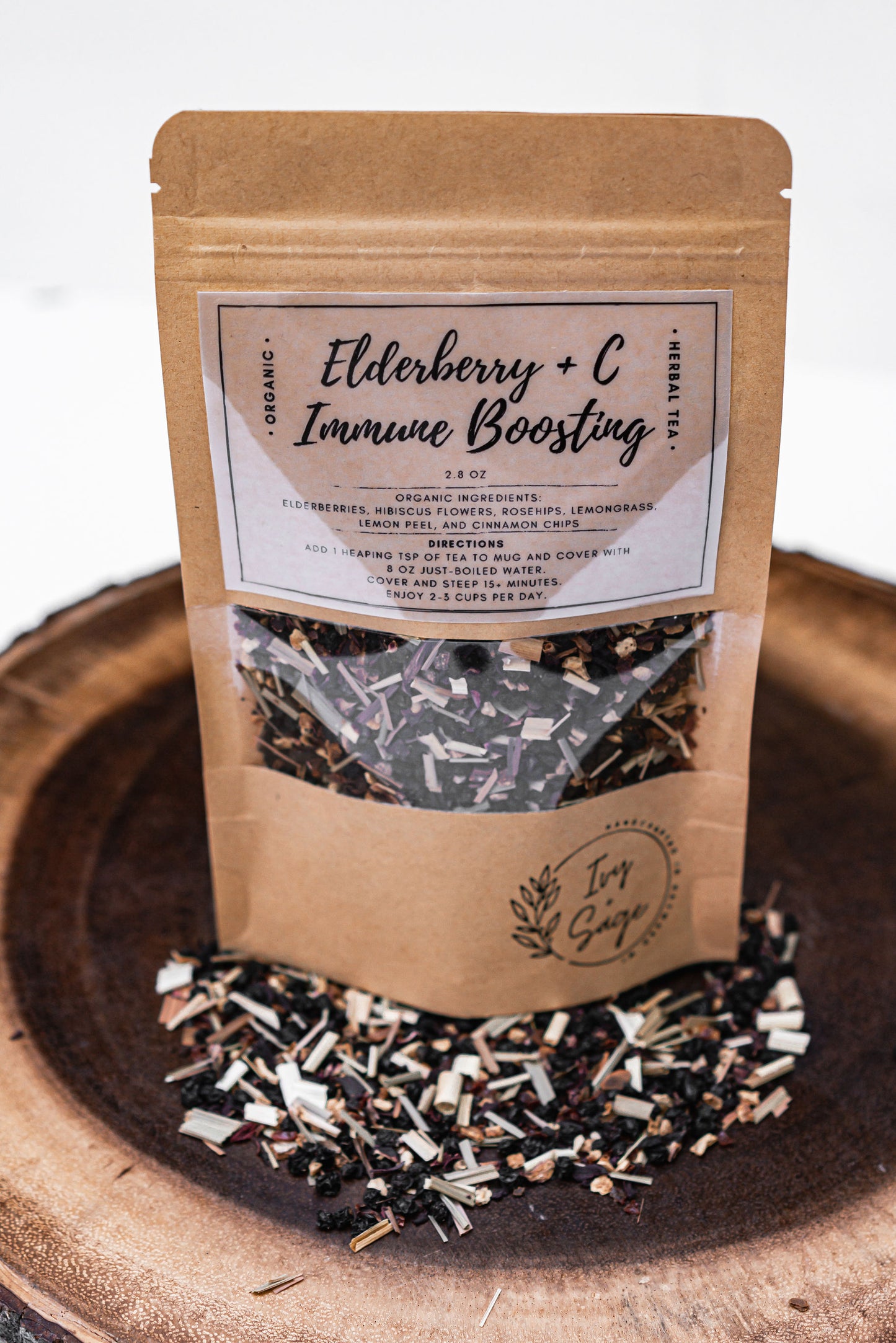 Elderberry + C Immune Boost Tea Pouch