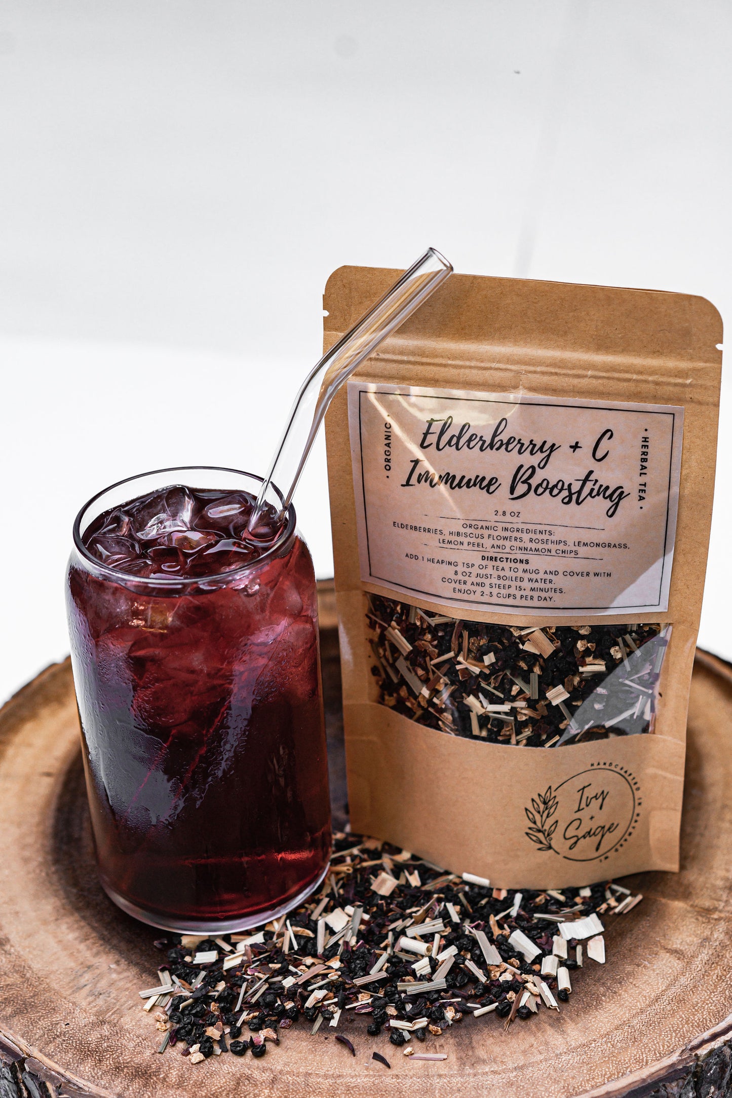 Elderberry + C Immune Boost Tea Pouch